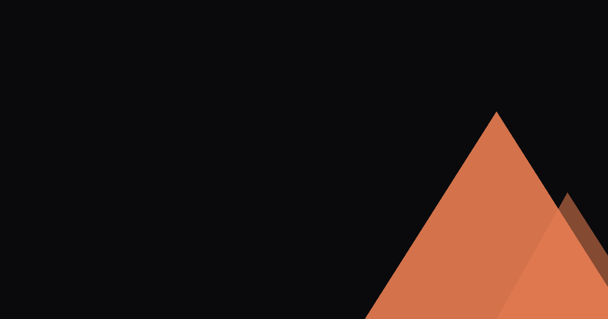 True Peaks Media mountain-peak background graphic, orange on dark — featured image for 'How Much Should You Actually Spend on Ads?'.